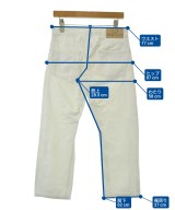 ALEXANDER MCQUEEN（アレキサンダーマックイーン）デニムパンツ 白 サイズ:46(M位) メンズ/2200690425024