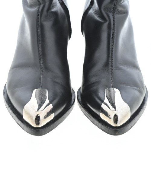 ALEXANDER MCQUEEN（アレキサンダーマックイーン）ブーツ 黒 サイズ:EU39(25.5cm位) レディース/2200691553078