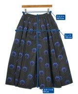 ALEXANDER MCQUEEN（アレキサンダーマックイーン）ロング・マキシ丈スカート 黒 サイズ:40(M位) レディース/2200692441015