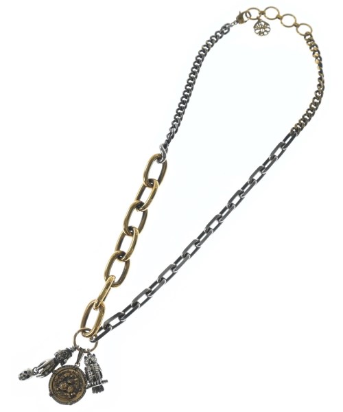 ALEXANDER MCQUEEN（アレキサンダーマックイーン）ネックレス ゴールド サイズ:- メンズ/2200692993101