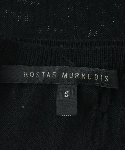 KOSTAS MURKUDIS（コスタスムルクディス）マフラー 黒 サイズ:S レディース/2200695937829