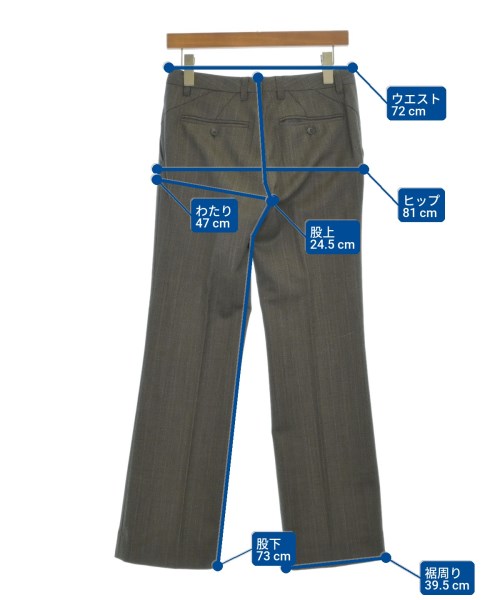 VERONIQUE BRANQUINHO（ベロニクブランキーノ）スラックス グレー サイズ:36(XS位) レディース/2200665893278