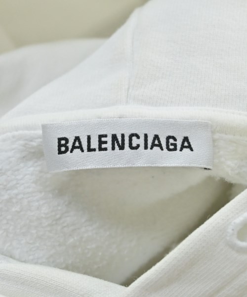 BALENCIAGA パーカー　白　XS