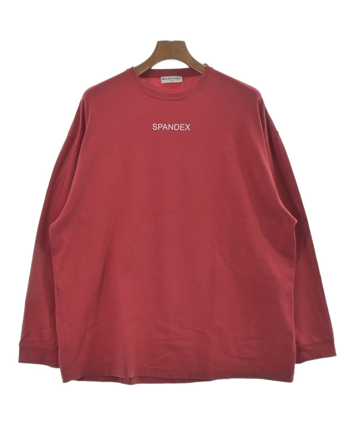 BALENCIAGA（バレンシアガ）Tシャツ・カットソー 赤 サイズ:XXS メンズ