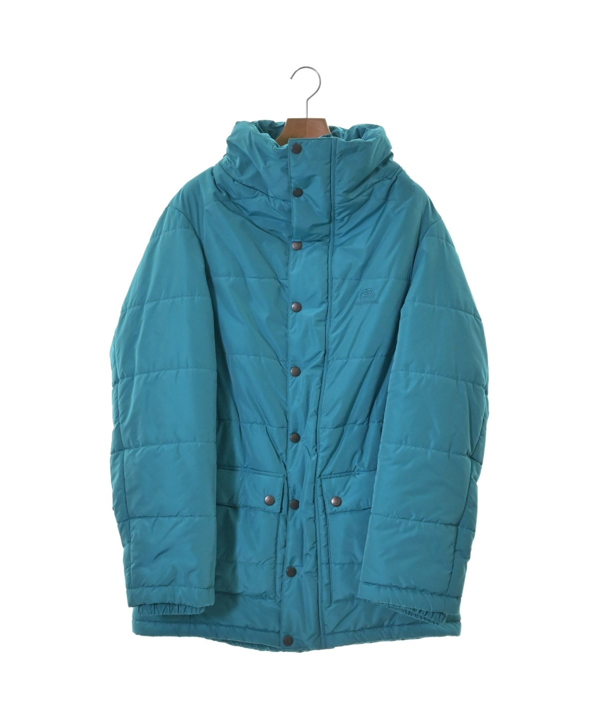 BALENCIAGA（バレンシアガ）ダウンジャケット/ダウンベスト 青 サイズ