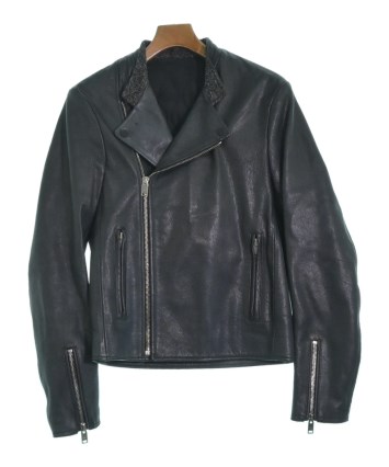 BALENCIAGA（バレンシアガ）ライダース 紺 サイズ:46(M位) メンズ