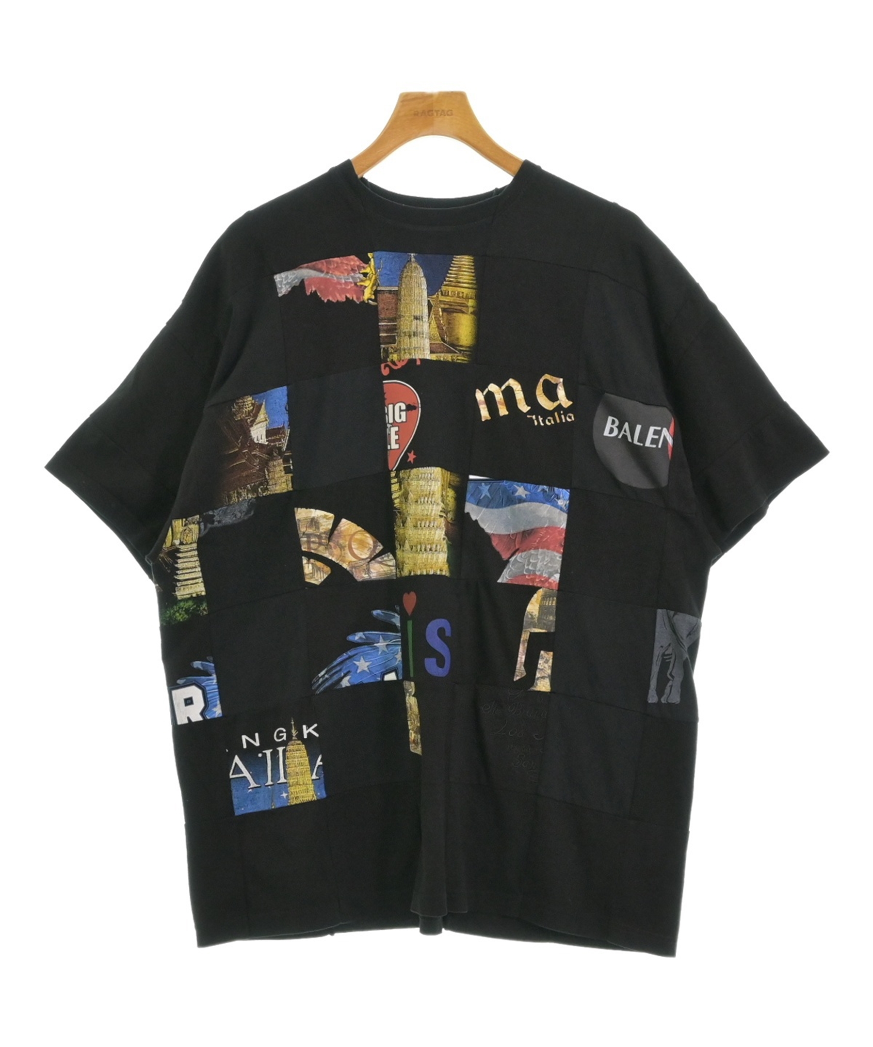 BALENCIAGA（バレンシアガ）Tシャツ・カットソー 黒 サイズ:L