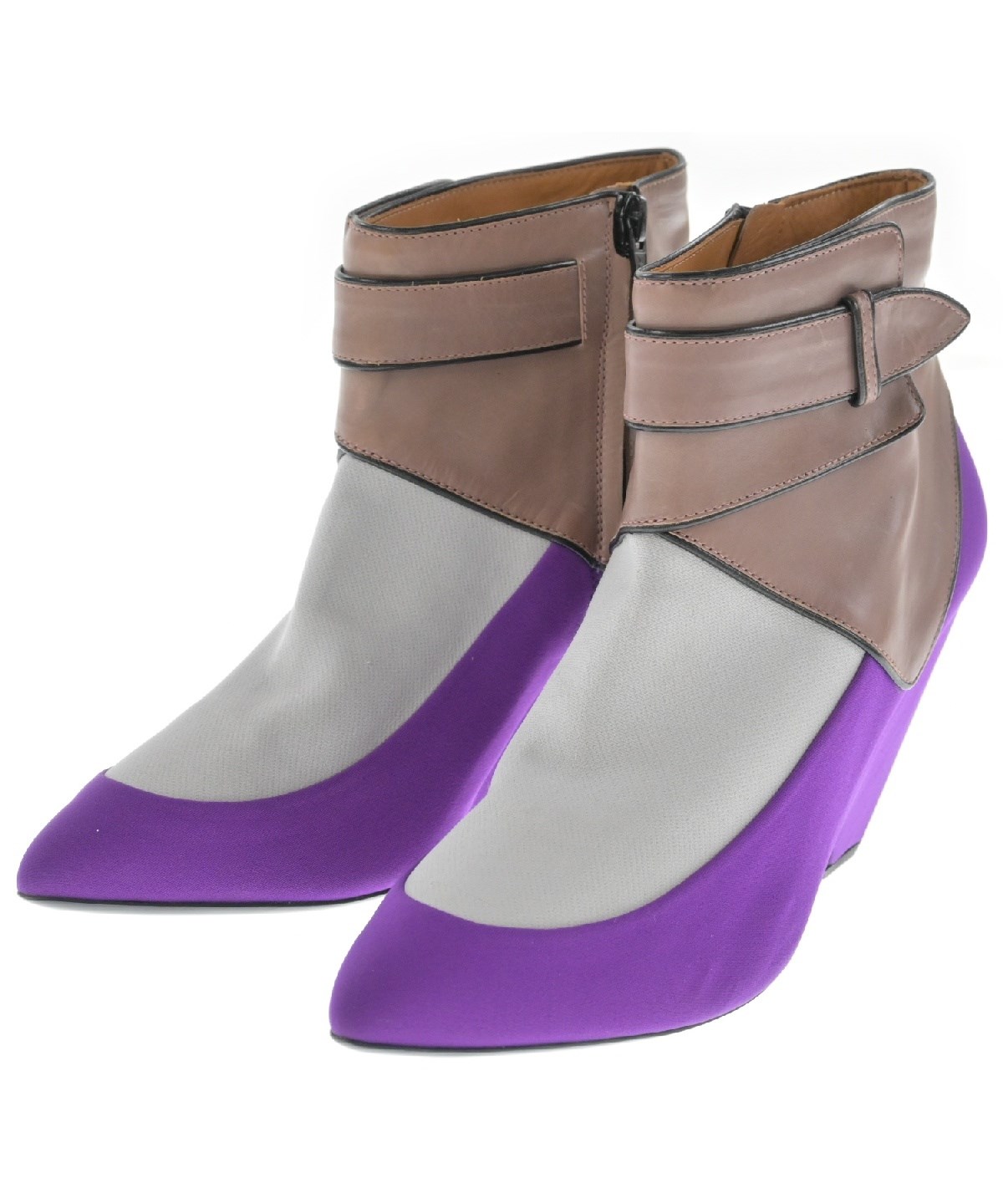 BALENCIAGA バレンシアガ ブーツ 紫 2008824A0113 BALENCIAGA（バレンシアガ）ブーツ 紫 サイズ:EU39(25.5cm位