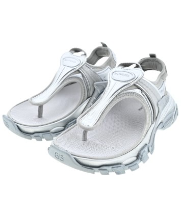 【国内発送】BALENCIAGA シルバー ヒールサンダル シルバー（銀色）系 日本 BALENCIAGA(バレンシアガ) 靴