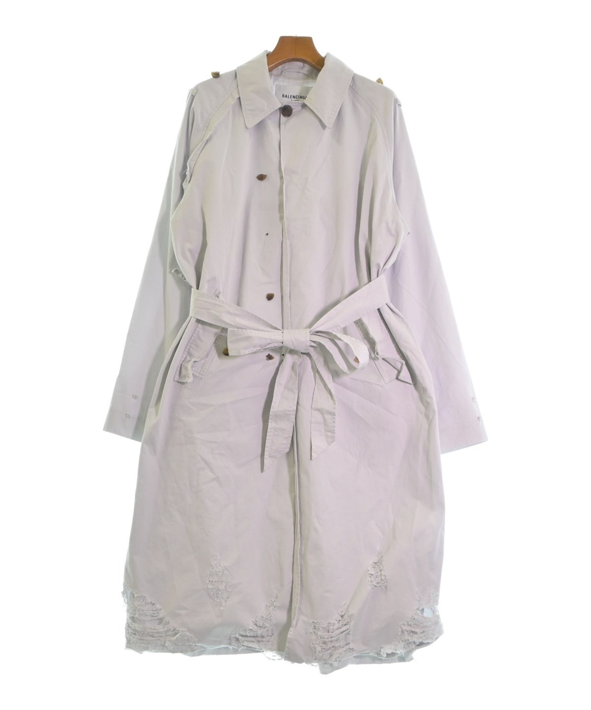 【WEB限定】 BALENCIAGA 22ss 48（BALENCIAGA トレンチコート ペイント ジャケット・アウター