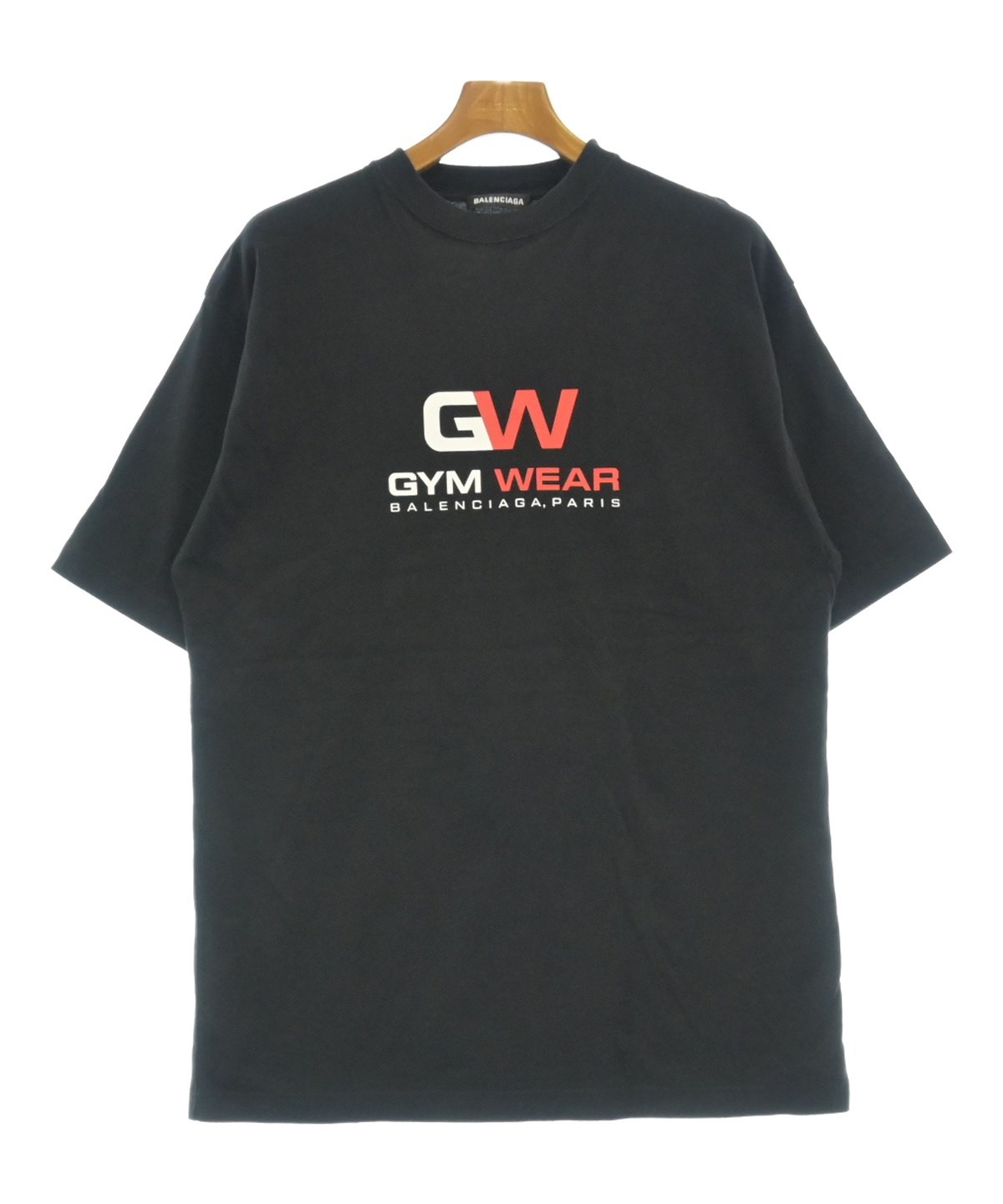 BALENCIAGA balenciaga 黒 半袖Tシャツ Lサイズ BALENCIAGA（バレンシアガ）Tシャツ・カットソー 黒 サイズ:XXS