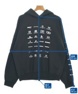 BALENCIAGA（バレンシアガ）パーカー 黒 サイズ:XS メンズ/2200500973035