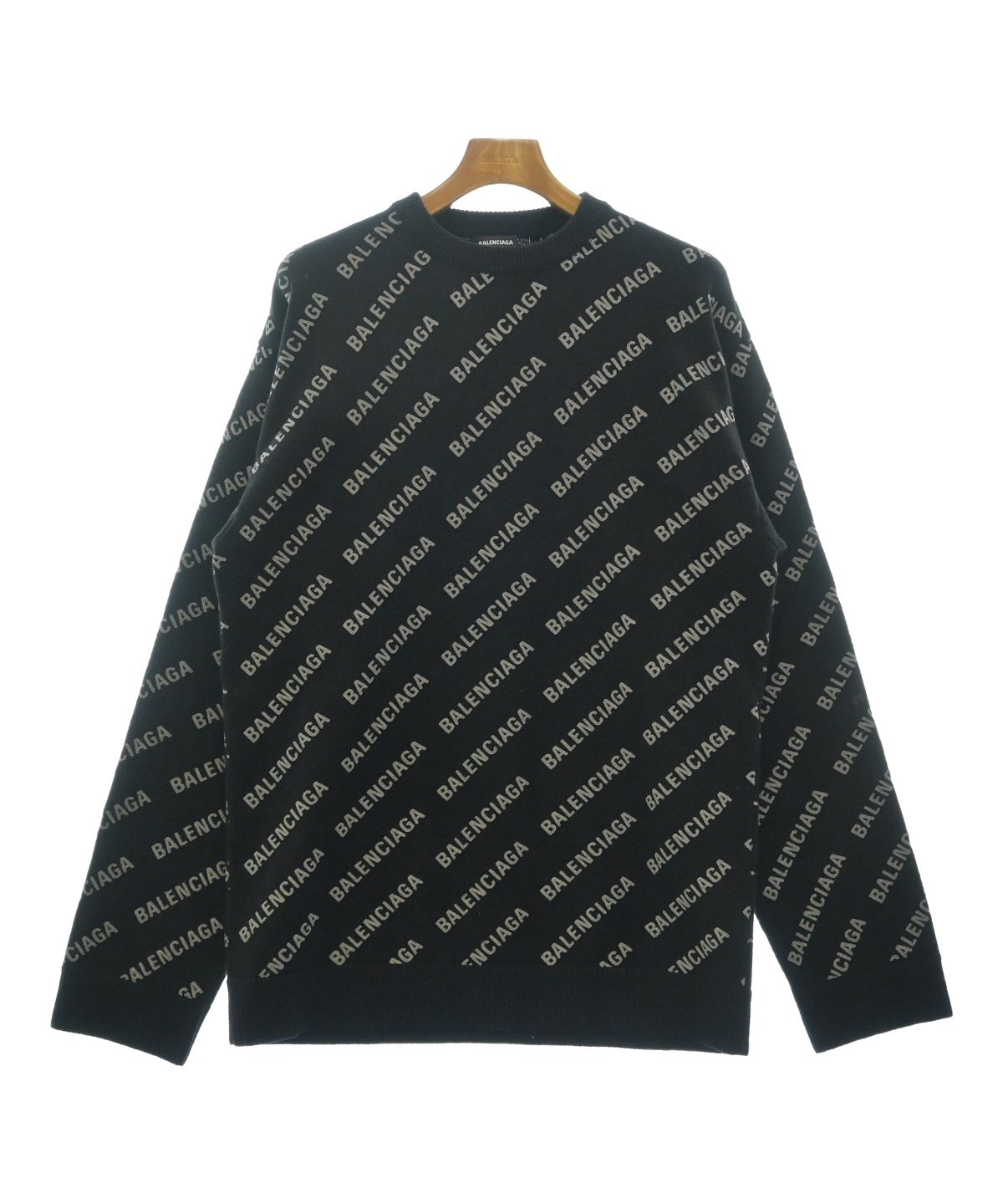 BALENCIAGA ニット Amazon | [バレンシアガ]ニット セーター ネイビー ホワイト