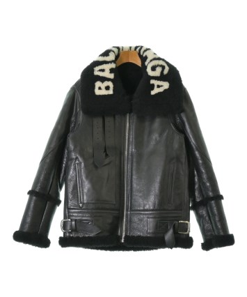 BALENCIAGA（バレンシアガ）ライダース 黒 サイズ:38(S位) メンズ