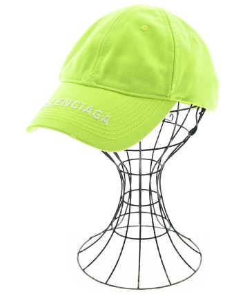 BALENCIAGA（バレンシアガ）キャップ 黄 サイズ:L メンズ