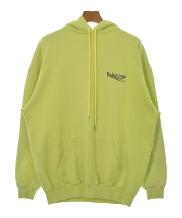 BALENCIAGA（バレンシアガ）パーカー 黄 サイズ:XS メンズ