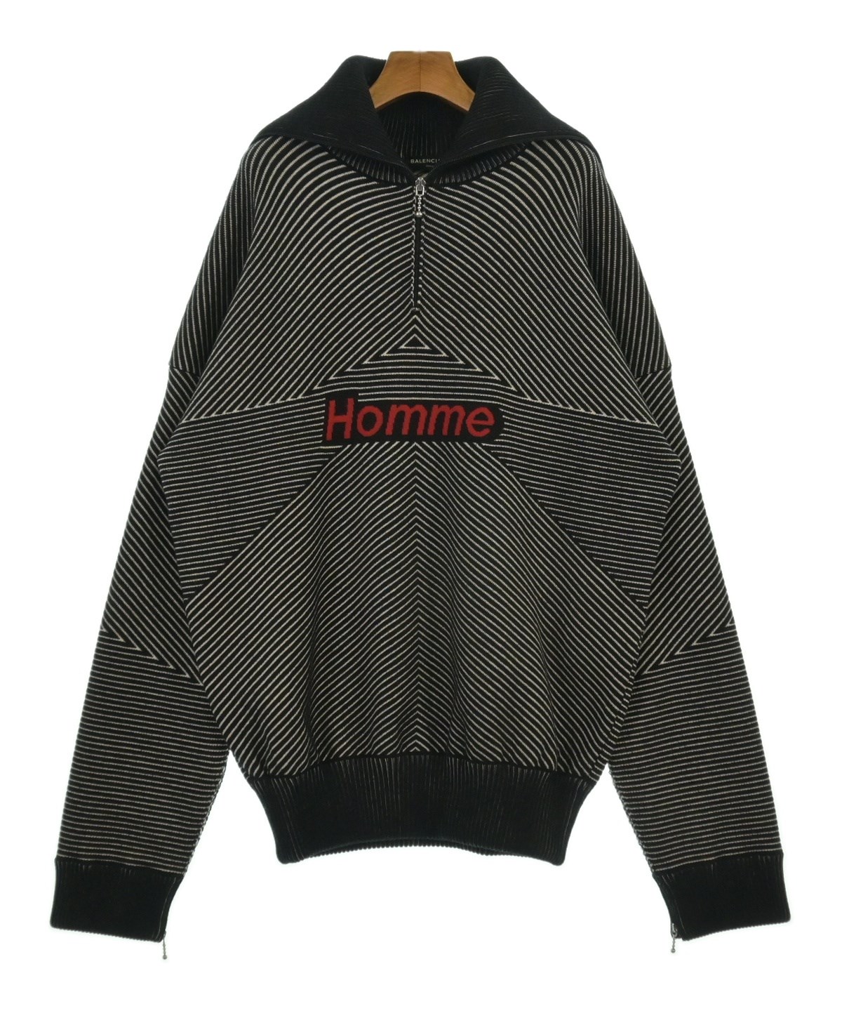 BALENCIAGA（バレンシアガ）ニット・セーター 黒 サイズ:S メンズ