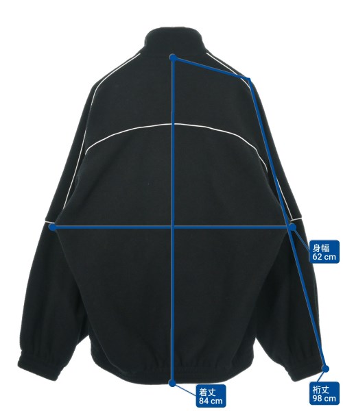 BALENCIAGA（バレンシアガ）ブルゾン 黒 サイズ:42(XS位) メンズ/2200635033031