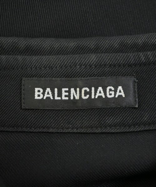 BALENCIAGA（バレンシアガ）カジュアルシャツ 黒 サイズ:38(S位) メンズ/2200635494023