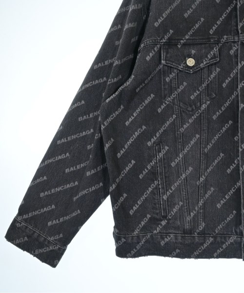 BALENCIAGA（バレンシアガ）デニムジャケット 黒 サイズ:XS メンズ/2200629651029