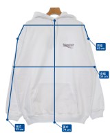 BALENCIAGA（バレンシアガ）パーカー 白 サイズ:M メンズ/2200629651043
