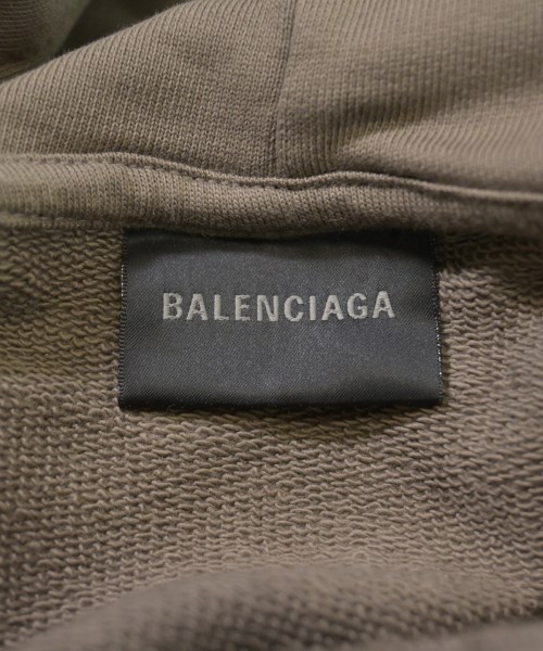 BALENCIAGA（バレンシアガ）パーカー カーキ サイズ:M メンズ/2200629651098