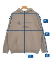 BALENCIAGA（バレンシアガ）パーカー カーキ サイズ:M メンズ/2200629651098