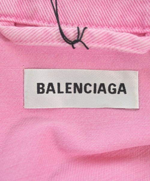 BALENCIAGA（バレンシアガ）デニムジャケット ピンク サイズ:36(XS位) メンズ/2200629651166