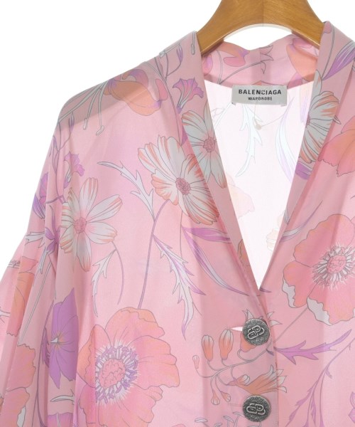 BALENCIAGA（バレンシアガ）カジュアルシャツ ピンク サイズ:34(XXS位) レディース/2200636552067
