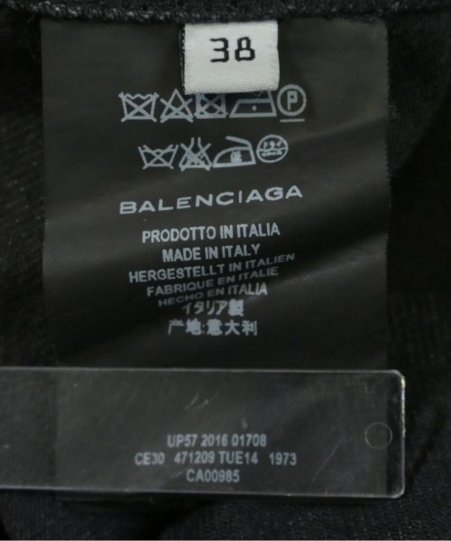 BALENCIAGA（バレンシアガ）カジュアルシャツ 黒 サイズ:38(S位) レディース/2200635601025