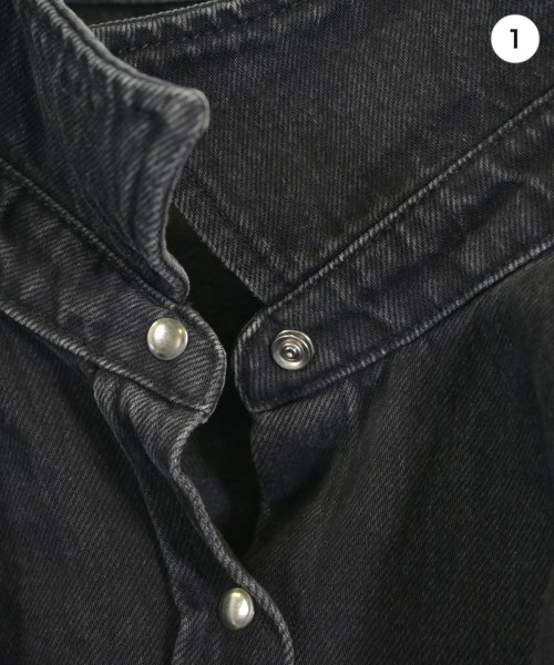 BALENCIAGA（バレンシアガ）カジュアルシャツ 黒 サイズ:38(S位) レディース/2200635601025