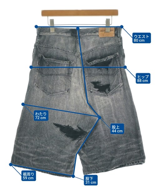 BALENCIAGA（バレンシアガ）ショートパンツ グレー サイズ:S メンズ/2200636683037