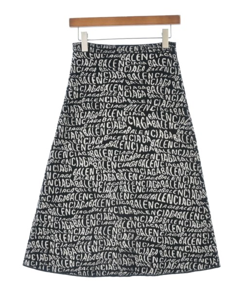 BALENCIAGA（バレンシアガ）ひざ丈スカート 黒 サイズ:M レディース/2200636826038