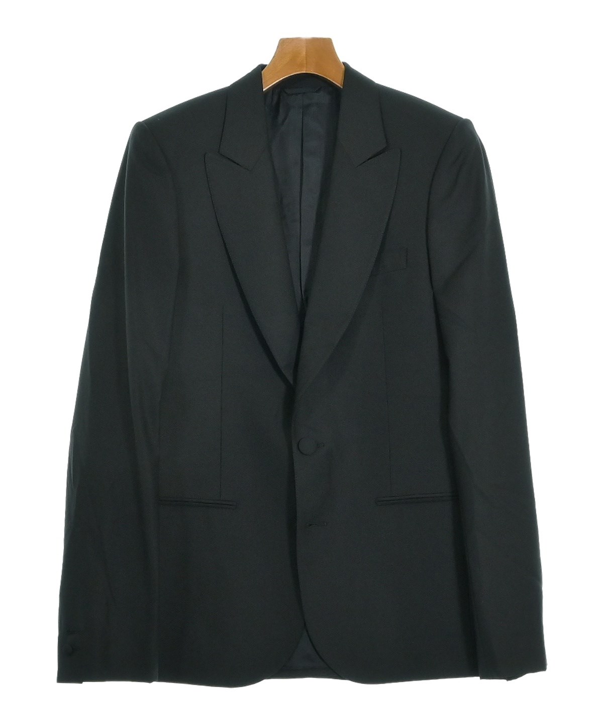 BALENCIAGA ブラック テーラードジャケット　46 BALENCIAGA（バレンシアガ）テーラードジャケット 黒 サイズ:46(M位