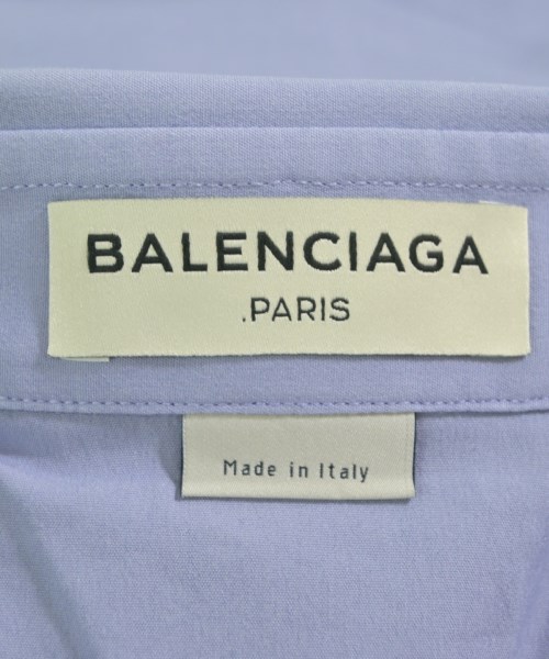 BALENCIAGA（バレンシアガ）ドレスシャツ 青 サイズ:37(XS位) メンズ/2200594035756