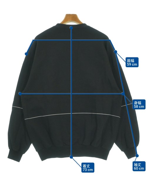 BALENCIAGA（バレンシアガ）スウェット 黒 サイズ:XS メンズ/2200637602136