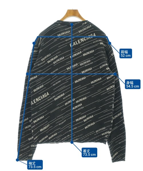 BALENCIAGA（バレンシアガ）ニット・セーター 黒 サイズ:M メンズ/2200622893068