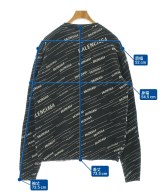 BALENCIAGA（バレンシアガ）ニット・セーター 黒 サイズ:M メンズ/2200622893068