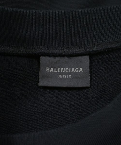 BALENCIAGA（バレンシアガ）スウェット 黒 サイズ:XL メンズ/2200638098037