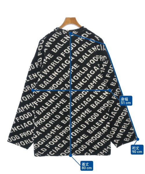 BALENCIAGA（バレンシアガ）ニット・セーター 黒 サイズ:XS メンズ/2200638220018