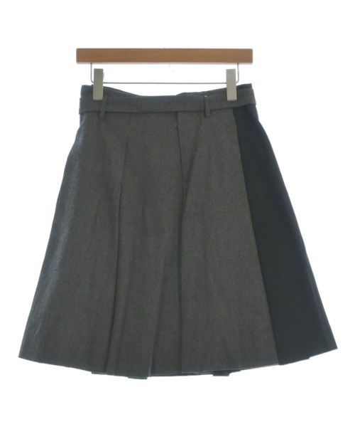 BALENCIAGA（バレンシアガ）ひざ丈スカート グレー サイズ:34(XXS位) レディース/2200623323144