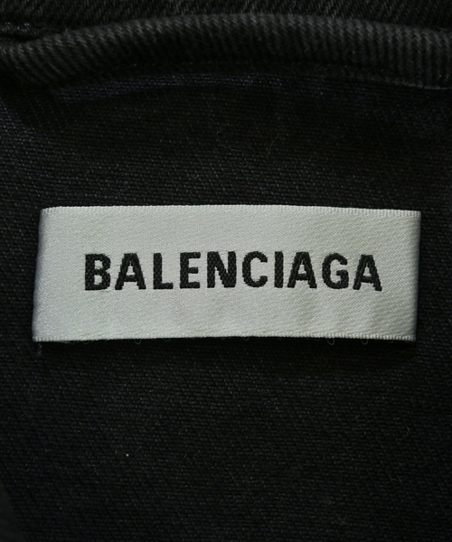 BALENCIAGA（バレンシアガ）デニムジャケット 黒 サイズ:36(XS位) メンズ/2200638893076