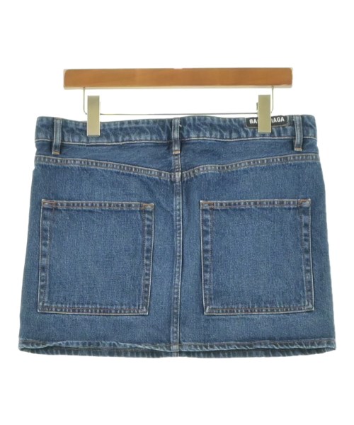 BALENCIAGA（バレンシアガ）ミニスカート 紺 サイズ:40(M位) レディース/2200639180069