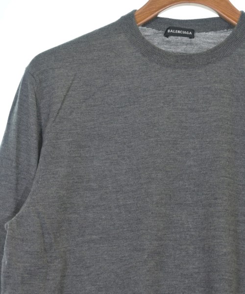 BALENCIAGA（バレンシアガ）ニット・セーター グレー サイズ:M メンズ/2200639188058