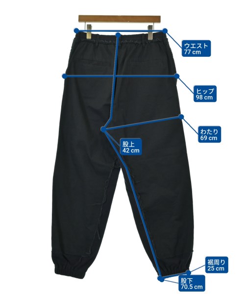 BALENCIAGA（バレンシアガ）スウェットパンツ 紺 サイズ:46(M位) メンズ/2200639251011