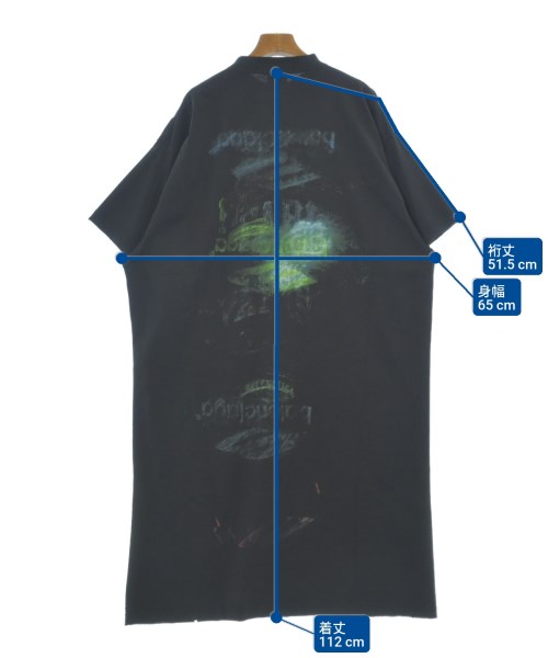 BALENCIAGA（バレンシアガ）ワンピース 黒 サイズ:XS レディース/2200626770051