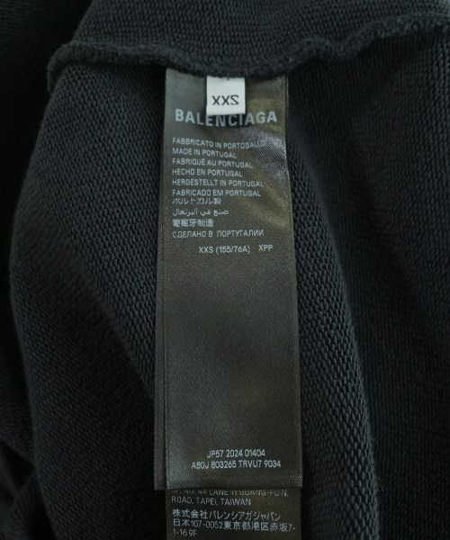 BALENCIAGA（バレンシアガ）パーカー 黒 サイズ:XXS メンズ/2200626770235