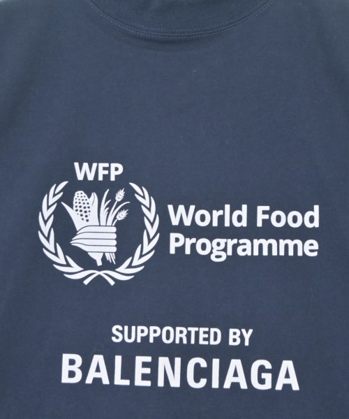 BALENCIAGA（バレンシアガ）Tシャツ・カットソー 紺 サイズ:L メンズ/2200639598277