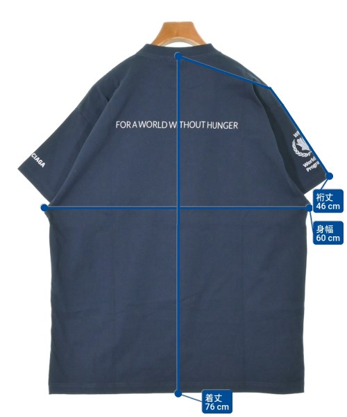 BALENCIAGA（バレンシアガ）Tシャツ・カットソー 紺 サイズ:L メンズ/2200639598277