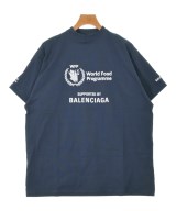 BALENCIAGA（バレンシアガ）Tシャツ・カットソー 紺 サイズ:L メンズ/2200639598277